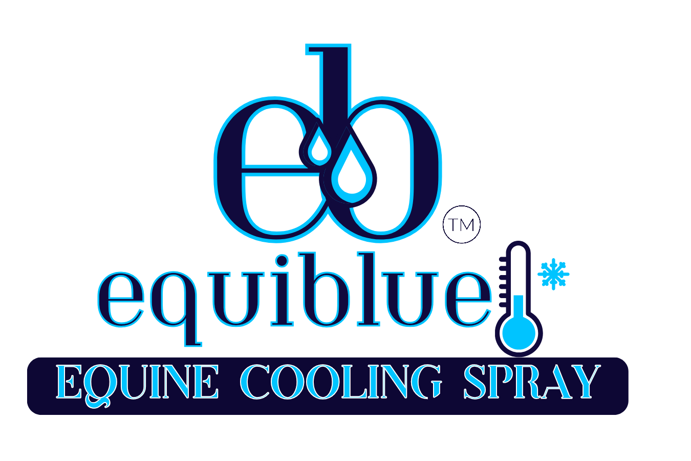 EquiBlue Equine Cooling Spray 32 oz