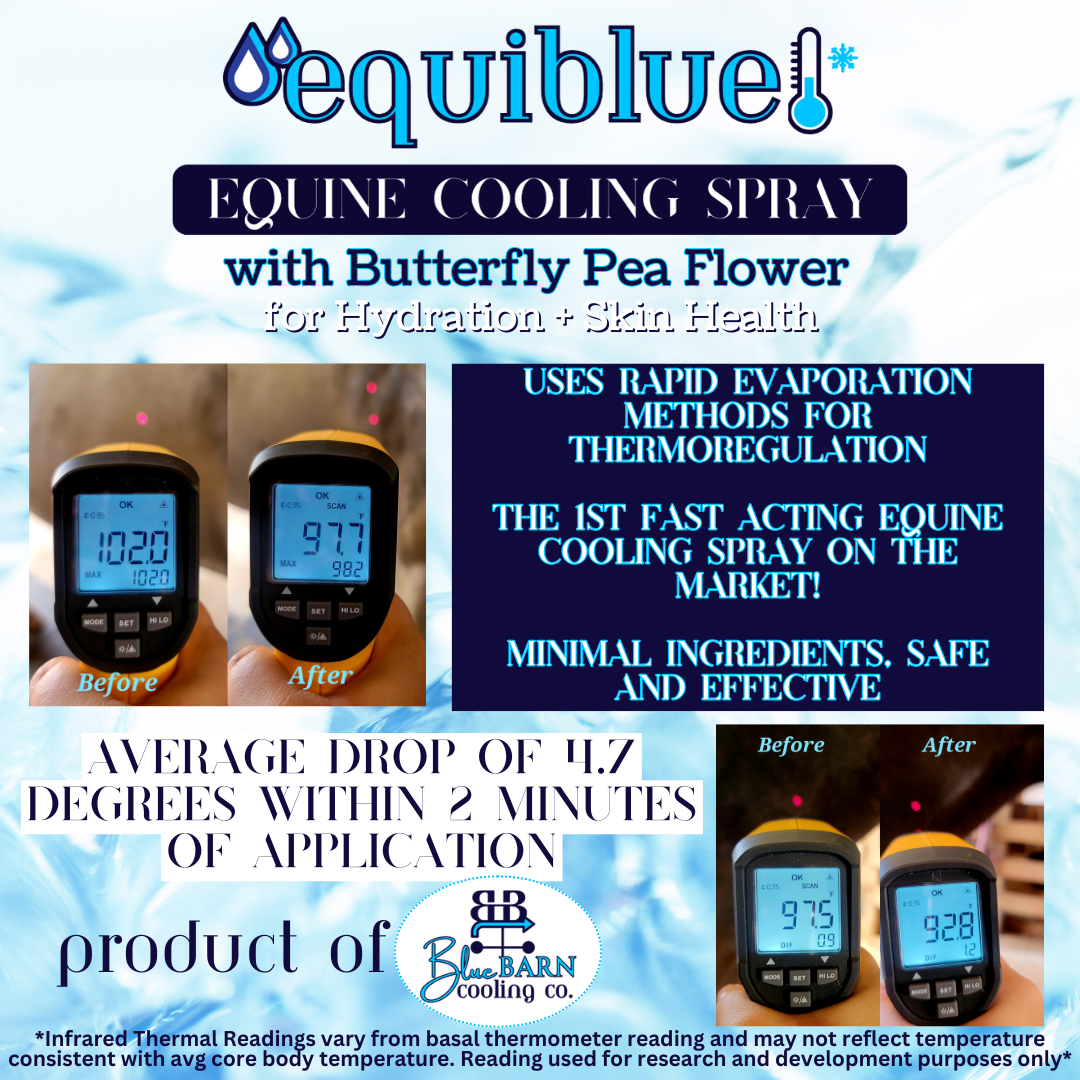 EquiBlue Equine Cooling Spray 8 oz