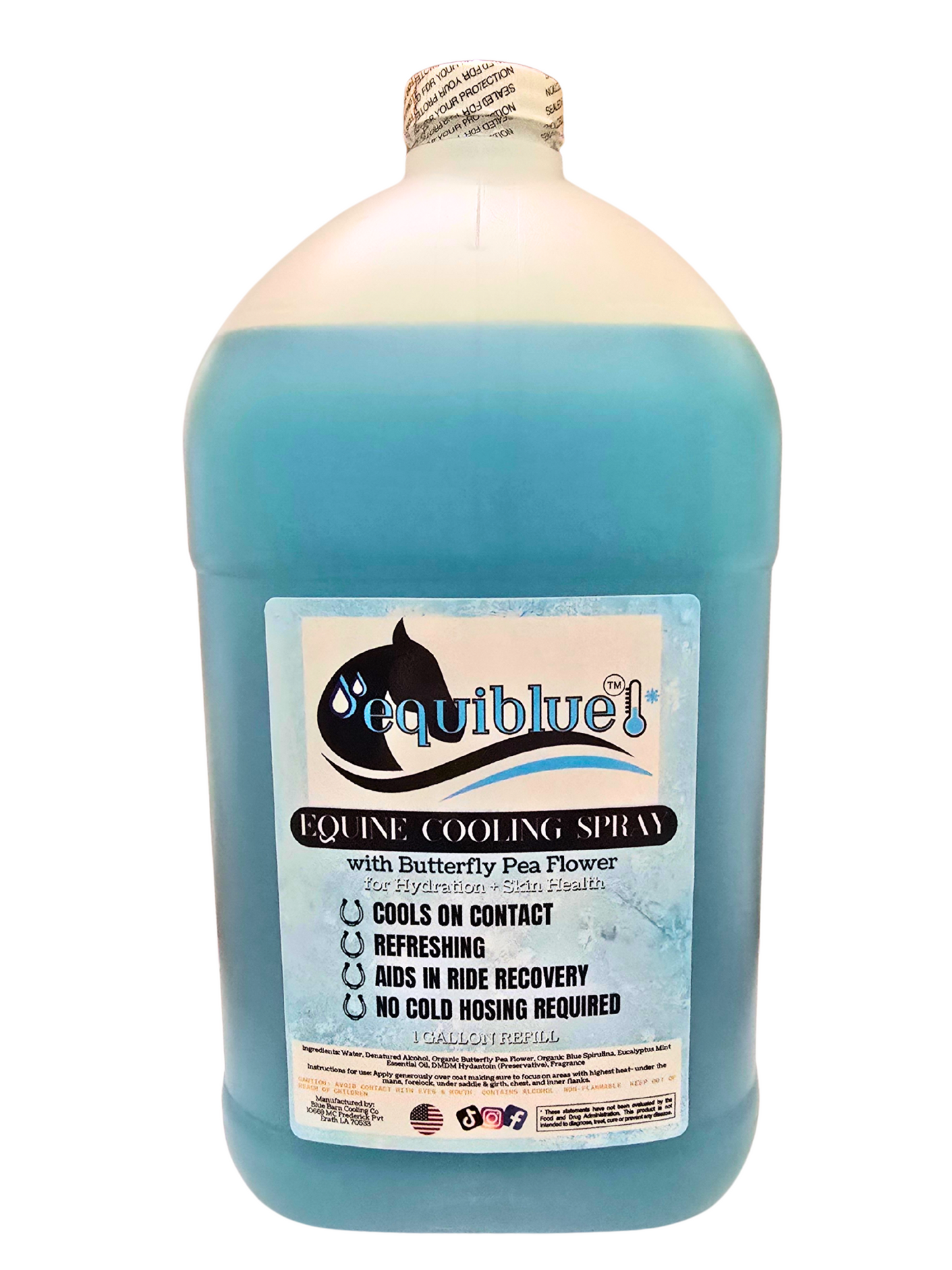 EquiBlue 128 oz Gallon Size Refill